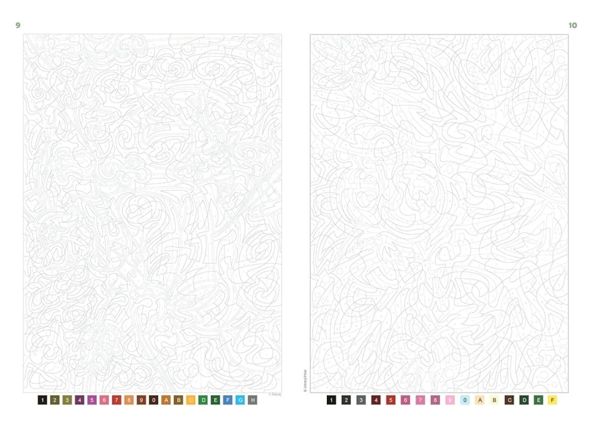 Bestiare Color by number book