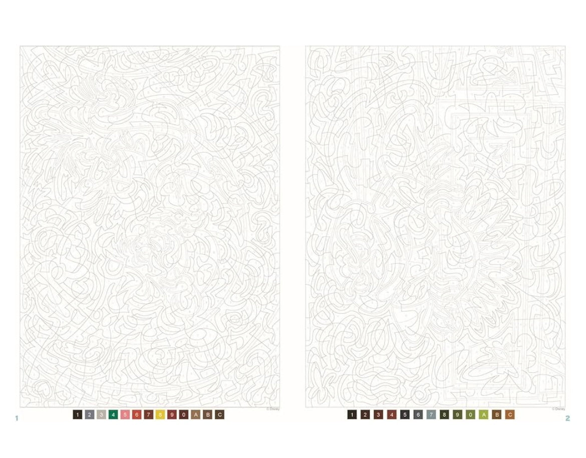 Bestiary Color Color by number book