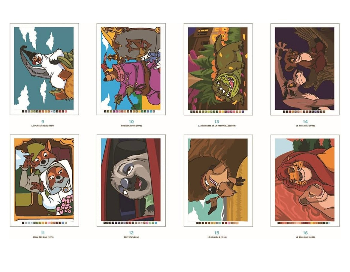 Bestiary Color Color by number book