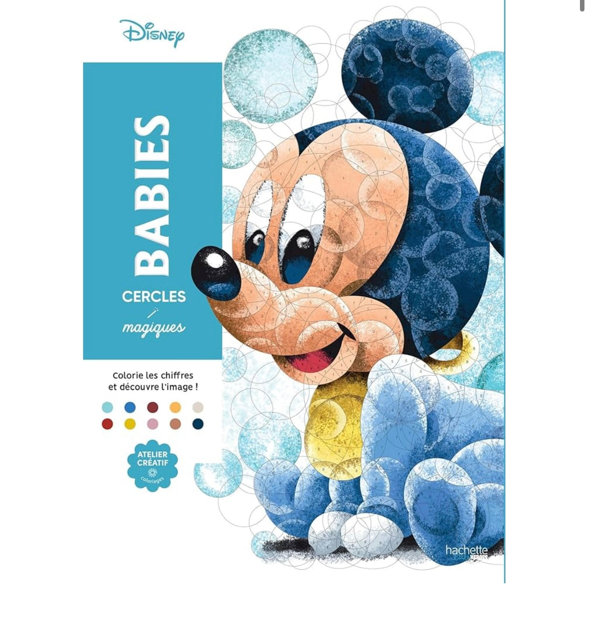 Bubble babies Color by number book