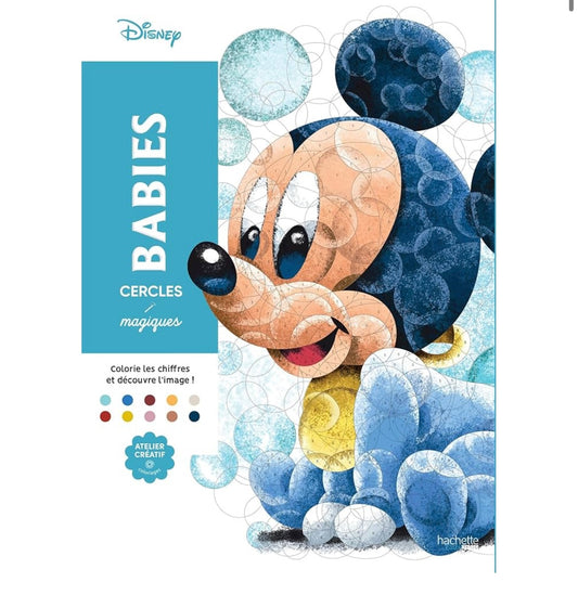 Bubble babies Color by number book