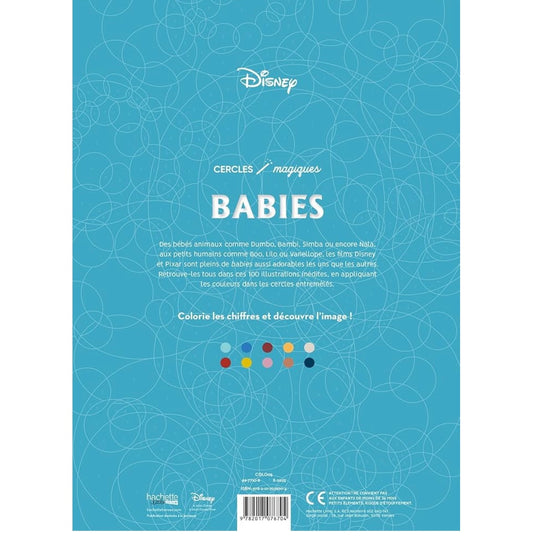 Bubble babies Color by number book