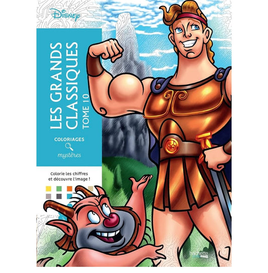 Les grande tome 10 Color by number book