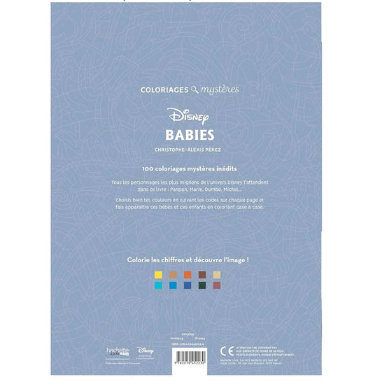 Dumbo Babies Color by number book