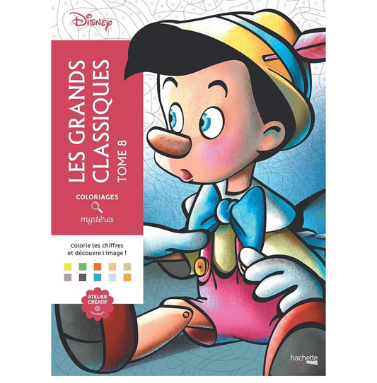 Les grande Tome 8 Color by number book