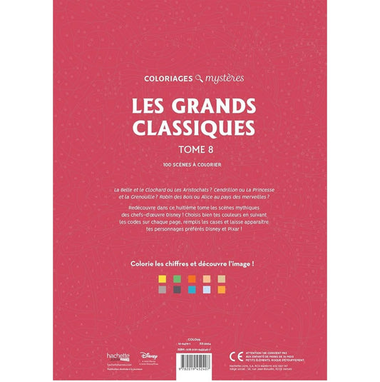 Les grande Tome 8 Color by number book