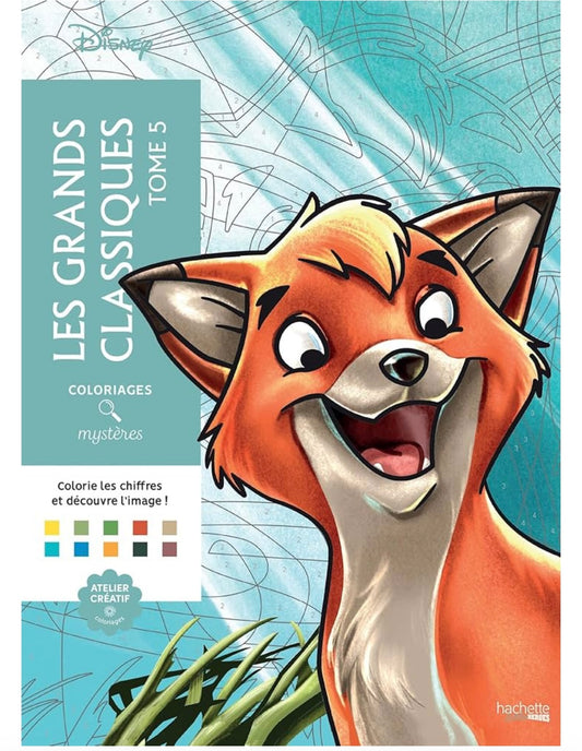 Grande classiques Tome 5 Color by number book