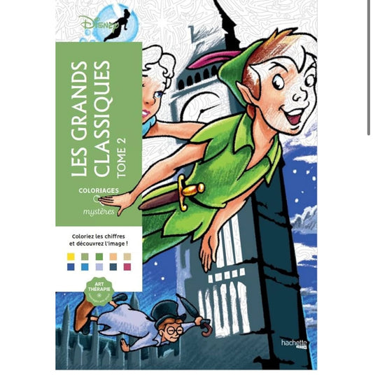 Grande classiques Tome 2 Color by number book