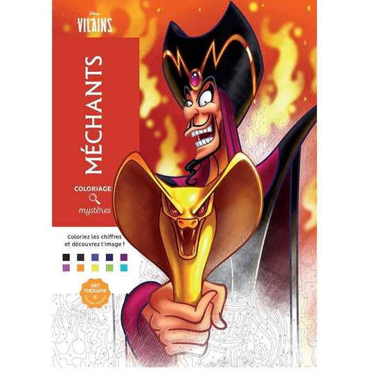 Bad guys Color by number book