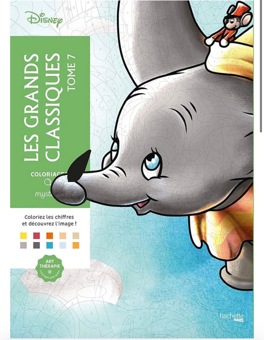 Classiques tome 7 Color by number book